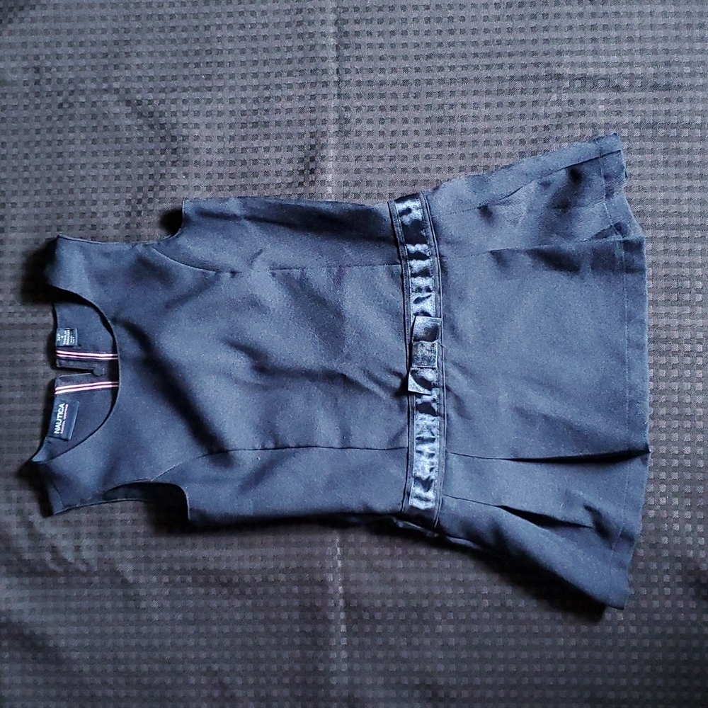 Nautica school uniform navy dress size 4